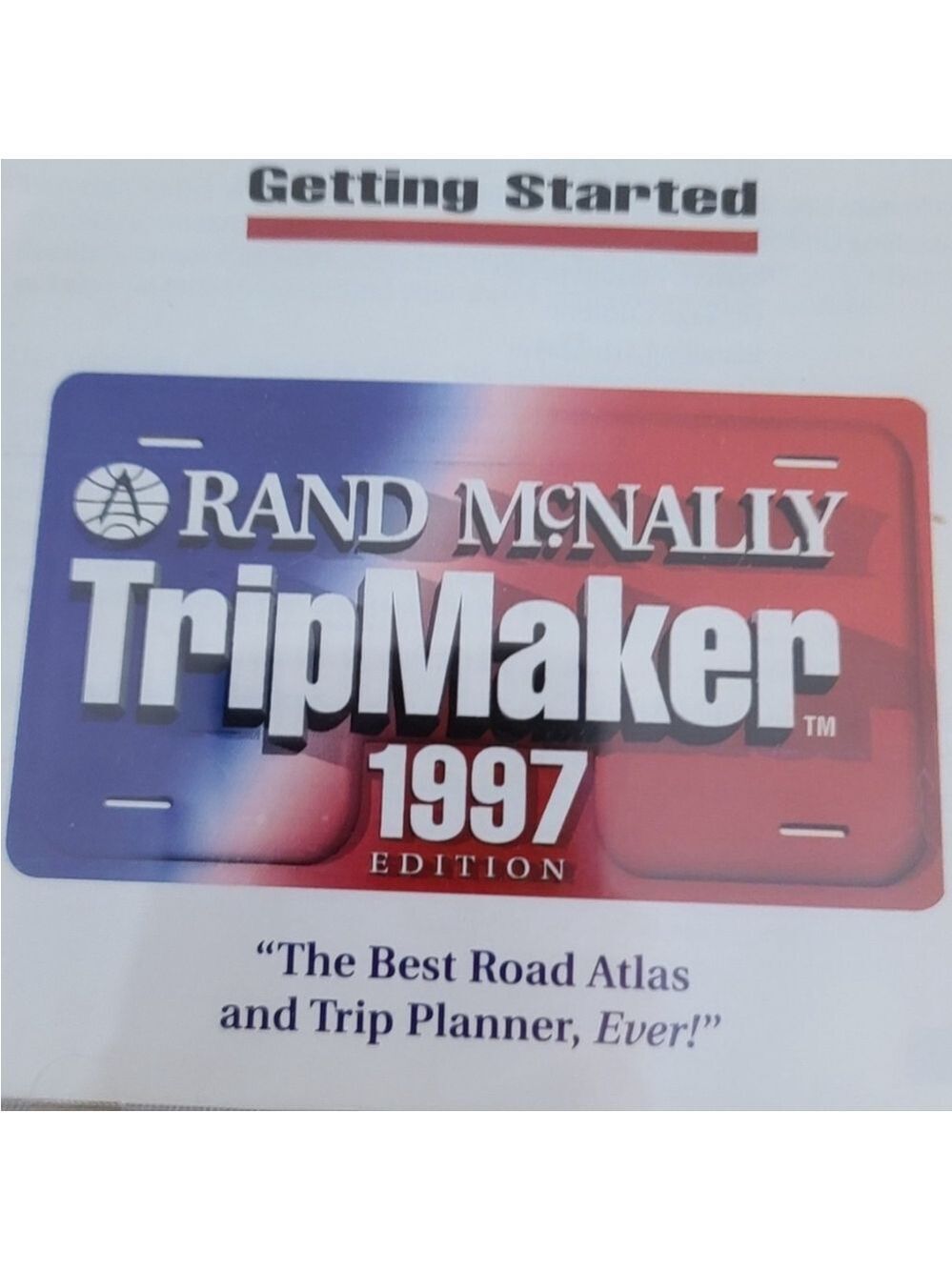 Rand McNally TripMaker 1997 Travel Planner CD